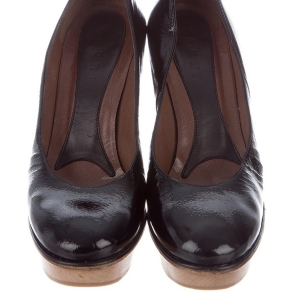 Marni platform patent pumps - Picture 4 of 14